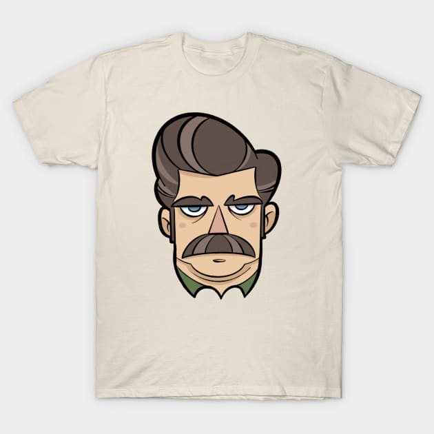 Swanson T-Shirt by scribbles by mike